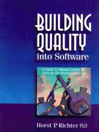 bokomslag Building Quality into Software