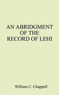 bokomslag An Abridgment of the Record of Lehi