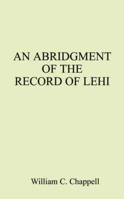 bokomslag An Abridgment of the Record of Lehi