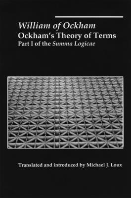 William Ockham - Ockham`s Theory of Terms – Part I of the Summa Logicae, Häftad