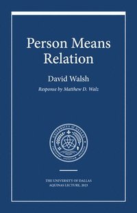 bokomslag Person Means Relation
