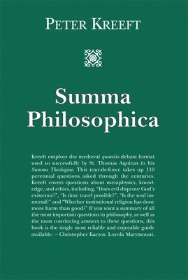 Peter Kreeft - Summa Philosophica, Inbunden