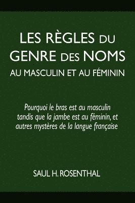 bokomslag Les rgles du genre des noms au masculin et au fminin