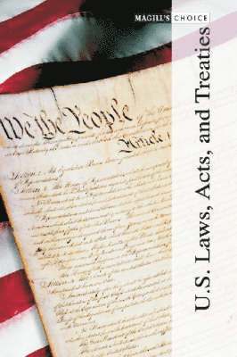 U.S. Laws, Acts and Treaties 1