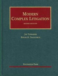 bokomslag Modern Complex Litigation