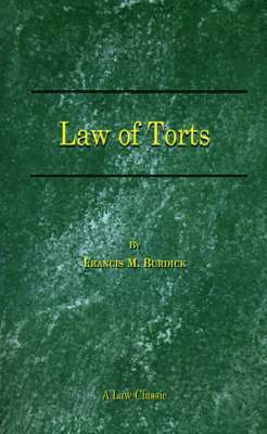 bokomslag The Law of Torts