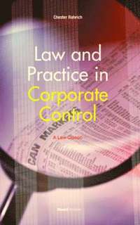 bokomslag Law and Practice in Corporate Control