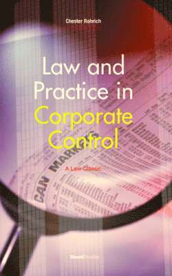 Law and Practice in Corporate Control 1