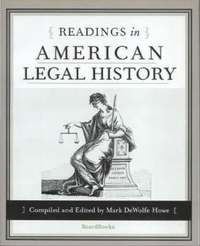 bokomslag Readings in American Legal History