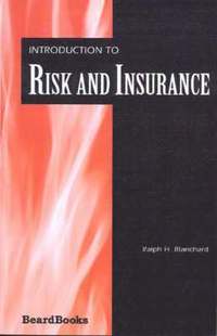 bokomslag Introduction to Risk and Insurance