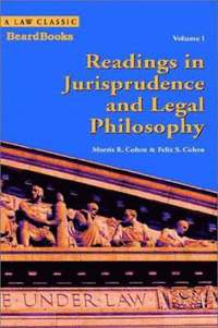 bokomslag Readings in Jurisprudence and Legal Philosophy: v. I