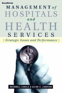 bokomslag Management of Hospitals and Health Services
