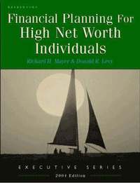 bokomslag Financial Planning for High Net Worth Individuals