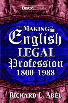The Making of the English Legal Profession 1