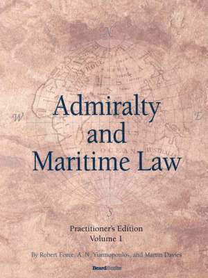 bokomslag Admiralty and Maritime Law, Volume 1