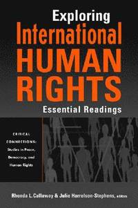 bokomslag Exploring International Human Rights
