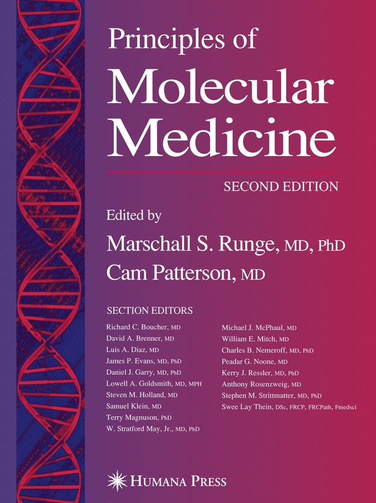 Marschall S. Runge, Cam Patterson - Principles of Molecular Medicine, Inbunden