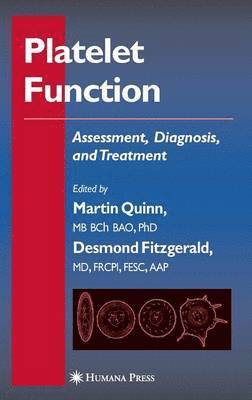 Martin Quinn, Martin Quinn, Desmond Fitzgerald, Dermott Cox - Platelet Function, Inbunden