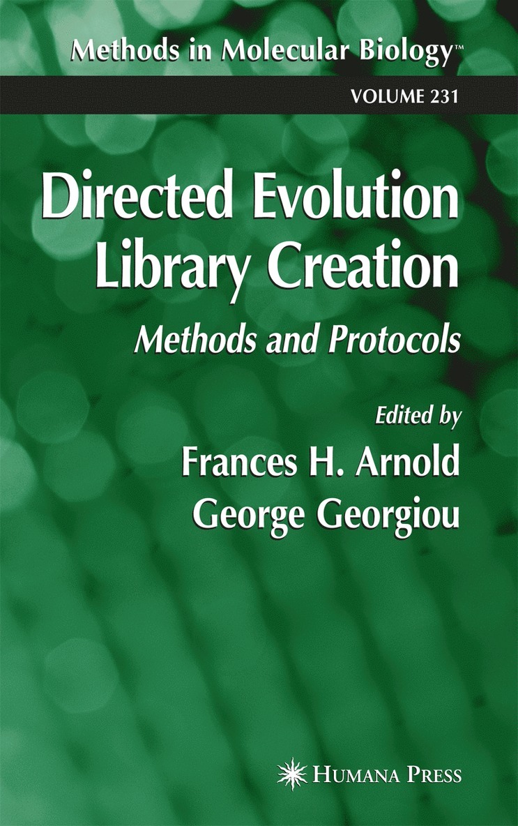 Frances H. Arnold, George Georgiou - Directed Evolution Library Creation, Inbunden