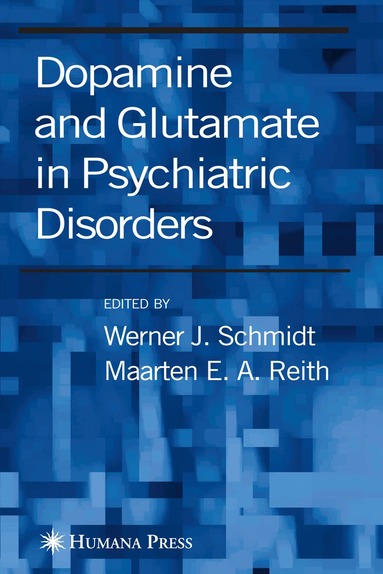 Werner Schmidt, Maarten E. A. Reith - Dopamine and Glutamate in Psychiatric Disorders, Inbunden