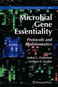 bokomslag Microbial Gene Essentiality: Protocols and Bioinformatics