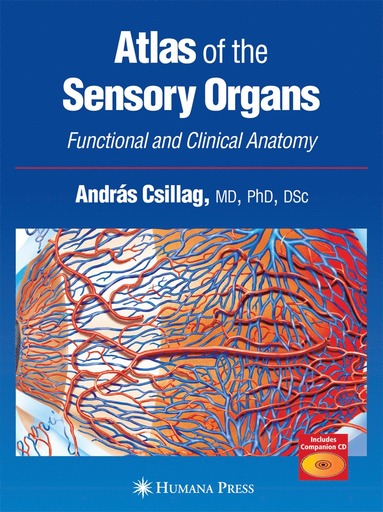 bokomslag Atlas of the Sensory Organs