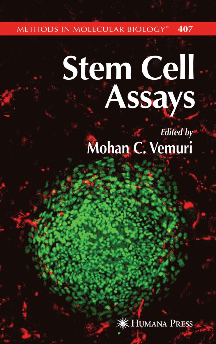 Mohan C. Vemuri - Stem Cell Assays, Inbunden