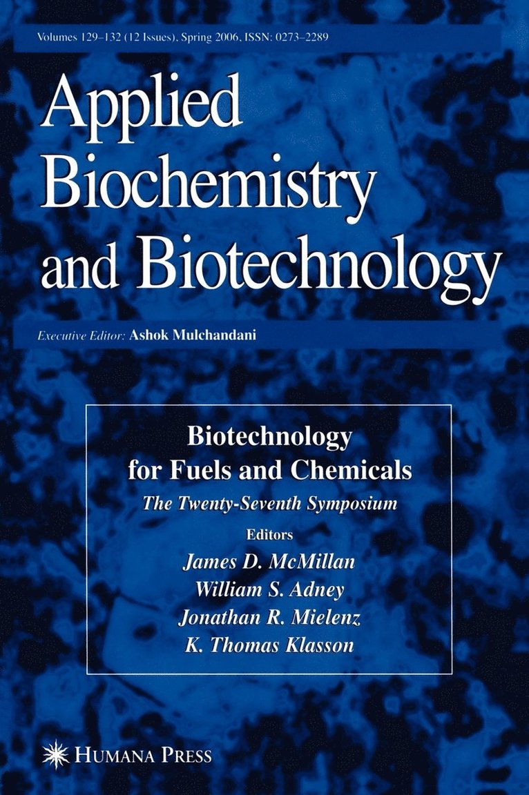 Twenty-Seventh Symposium on Biotechnology for Fuels and Chemicals 1