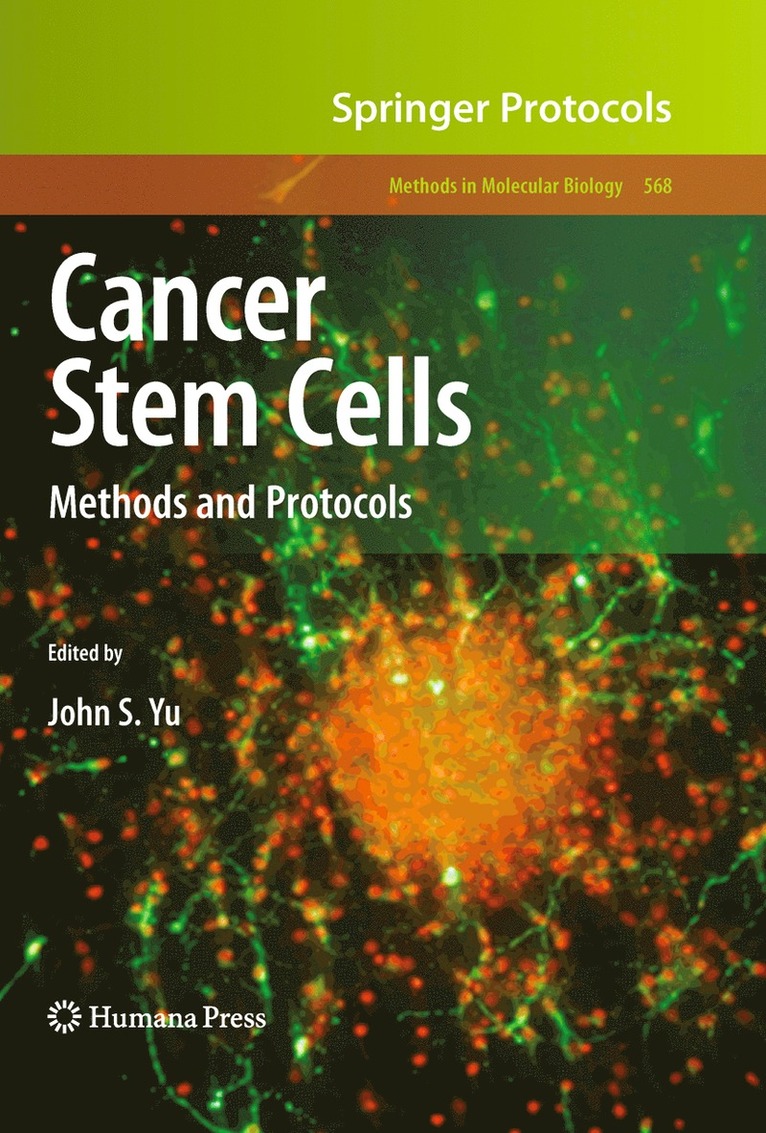 John S. Yu - Cancer Stem Cells, Inbunden