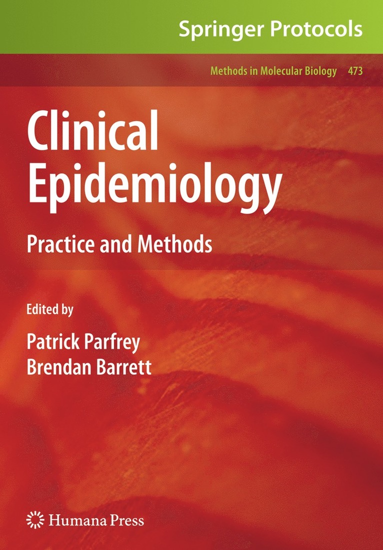 Patrick Parfrey, Brendan Barrett - Clinical Epidemiology, Inbunden