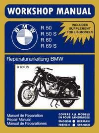 bokomslag BMW Motorcycles Workshop Manual R50 R50S R60 R69S