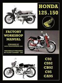 bokomslag Honda Motorcycles Workshop Manual 125-150 Twins 1959-1966