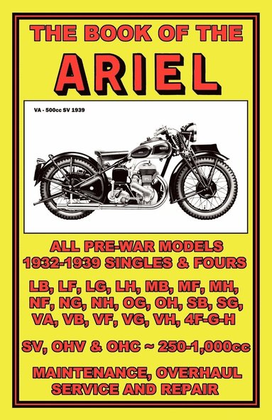 bokomslag Book of the Ariel - All Prewar Models 1932-1939