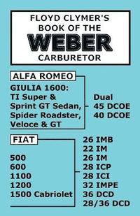 bokomslag Floyd Clymer's Book of the Weber Carburetor