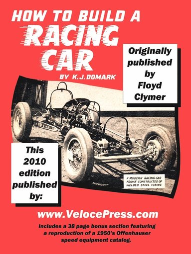 bokomslag How to Build a Racing Car