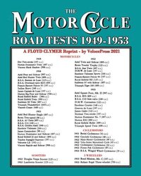 bokomslag MOTORCYCLE ROAD TESTS 1949-1953 (From the Motor Cycle magazine UK)