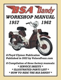bokomslag BSA Dandy 1957-1962 Workshop Manual
