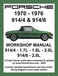 bokomslag Porsche 914/4 & 914/6 1970-1976 Workshop Manual