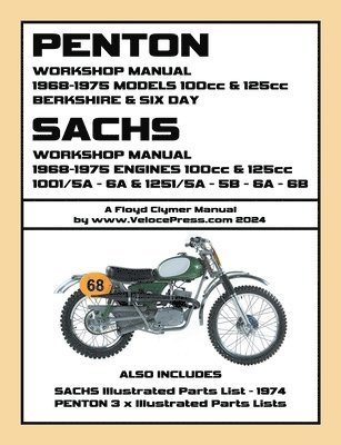 PENTON - SACHS 1968-1975 BERKSHIRE & SIX DAY 100cc & 125cc WORKSHOP MANUALS 1