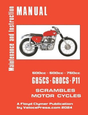 bokomslag Matchless 1959-1969 G80cs, G85cs and P11 Workshop Manual