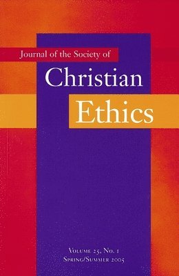 Christine E. Gudorf, Paul Lauritzen - Journal of the Society of Christian Ethics, Häftad