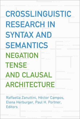 Raffaella Zanuttini, Héctor Campos, Elena Herburger, Paul H. Portner - Crosslinguistic Research in Syntax and Semantics, Häftad
