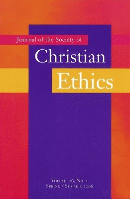 bokomslag Journal of the Society of Christian Ethics