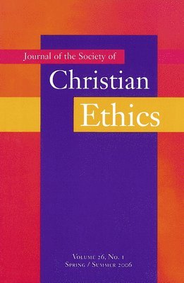 bokomslag Journal of the Society of Christian Ethics