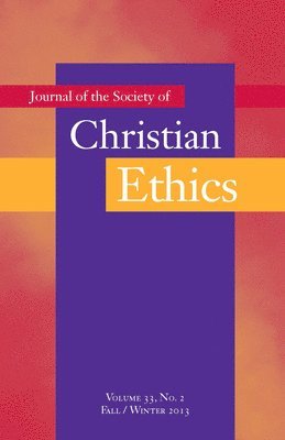 bokomslag Journal of the Society of Christian Ethics