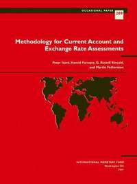 bokomslag Methodology for Current Account and Exchange Rate Assessments