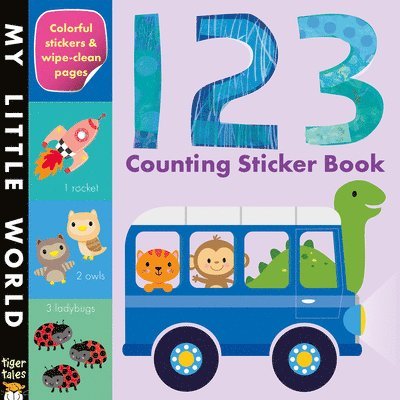 123 Counting Sticker Book 1