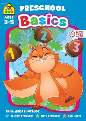 School Zone Preschool Basics Workbook