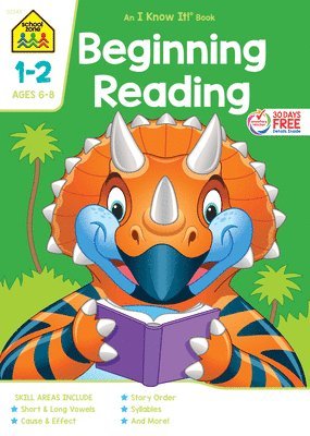 bokomslag School Zone Beginning Reading Grades 1-2 Workbook