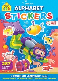 bokomslag School Zone Alphabet Stickers Workbook